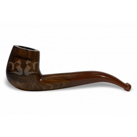 Cachimbo Bertoldi Elite Natural Curvo Peça Única